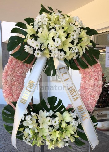 Corona Homenaje Floral